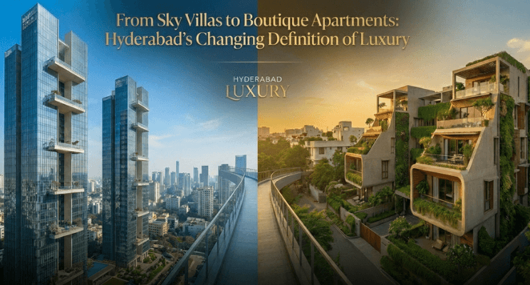 From Sky Villas to Boutique Apartments: Hyderabad’s Changing Definition of Luxury