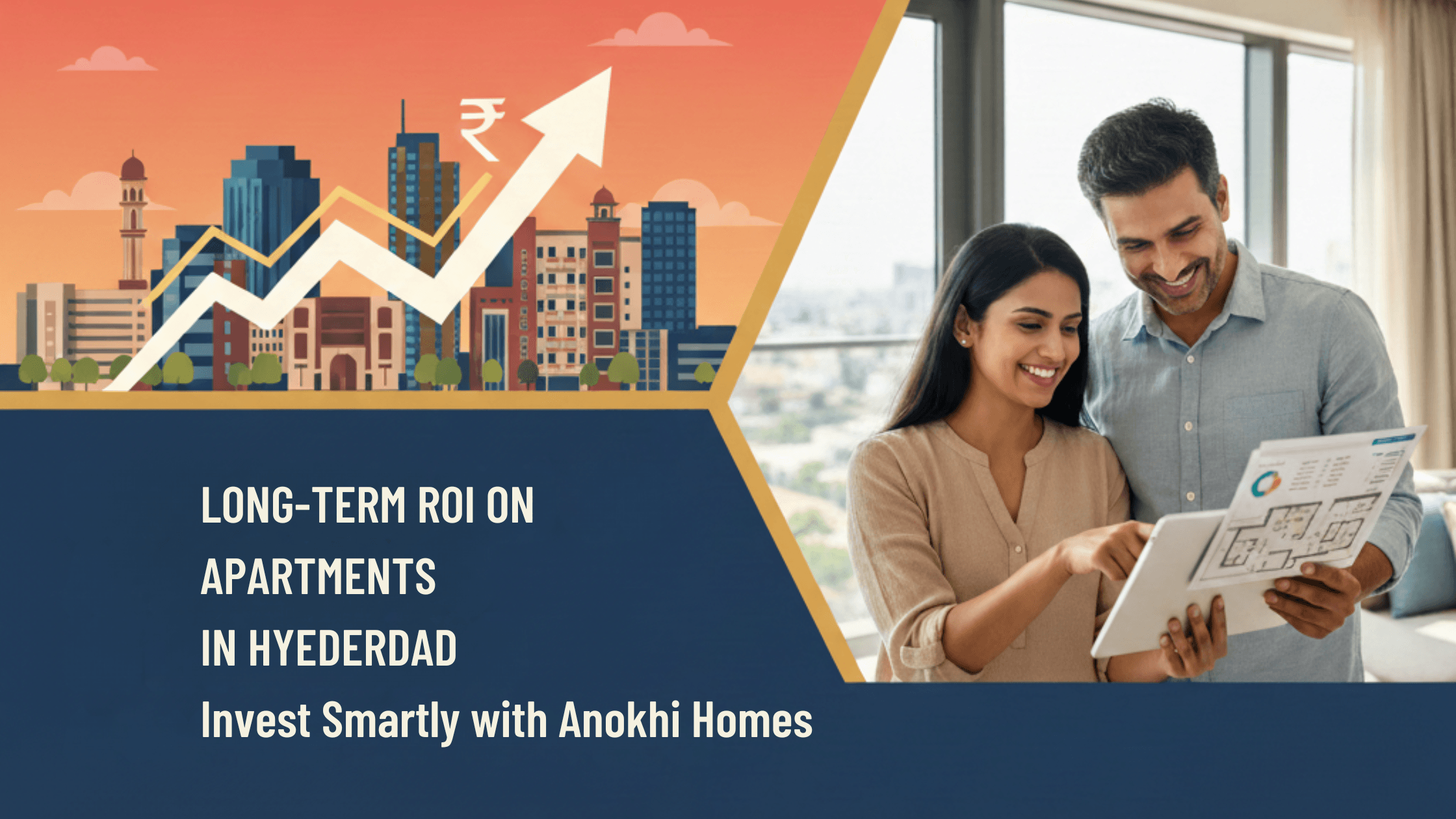 Long-Term ROI on Apartments in Hyderabad: Why Investing Through Anokhi Homes Makes Sense